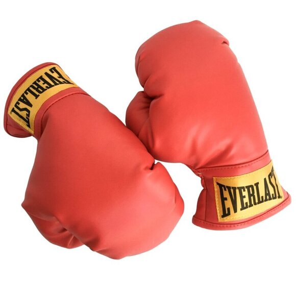 Everlast Laceless Boxing Gloves, Red - Size S/M - Picture 1 of 10